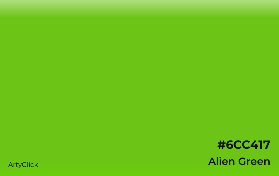 Alien Green #6CC417