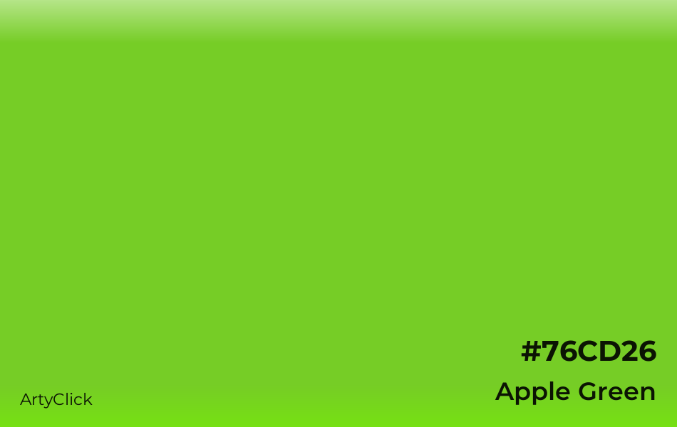 Apple Green #76CD26