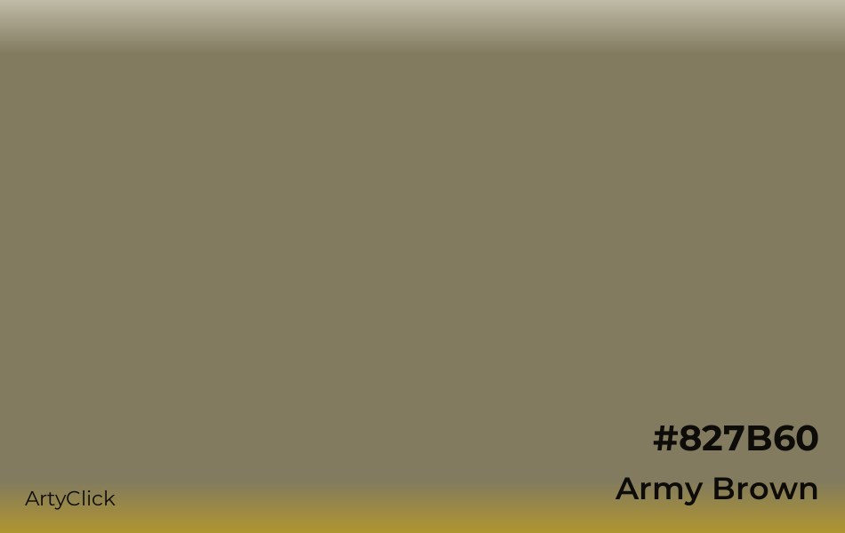 Army Brown #827B60