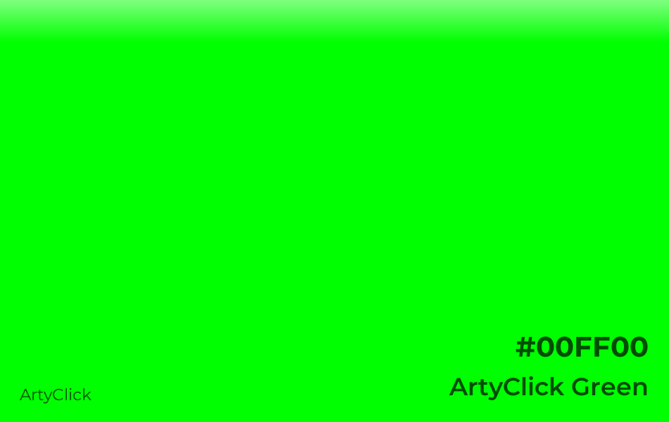 ArtyClick Green #00FF00