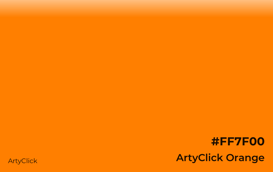 ArtyClick Orange #FF7F00