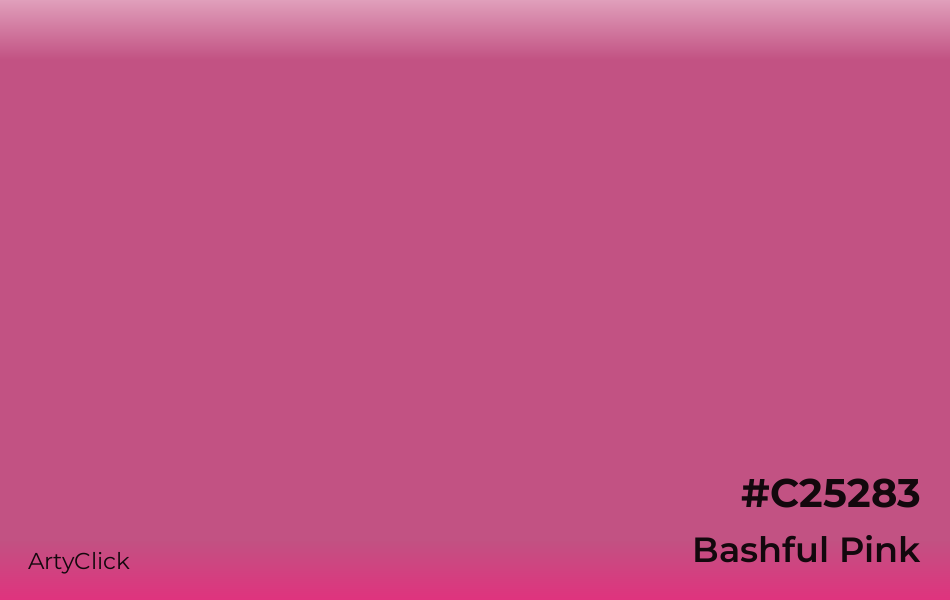 Bashful Pink #C25283
