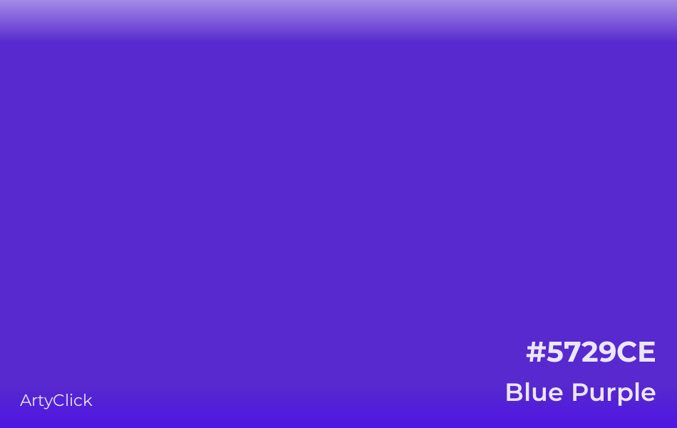 Blue Purple #5729CE