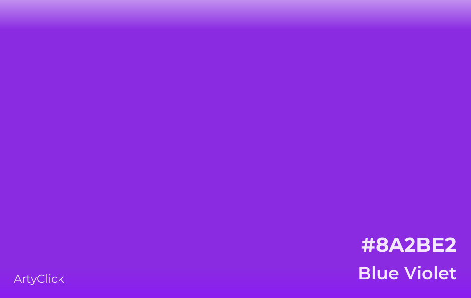 Blue Violet #8A2BE2