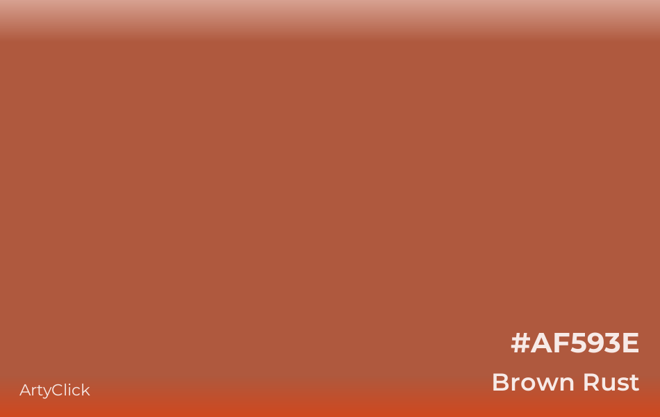 Brown Rust #AF593E