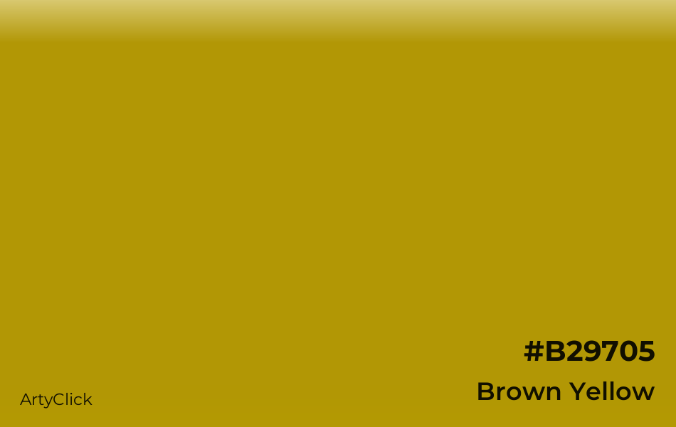 Brown Yellow #B29705