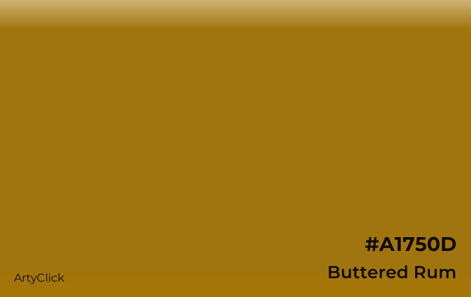 Buttered Rum #A1750D