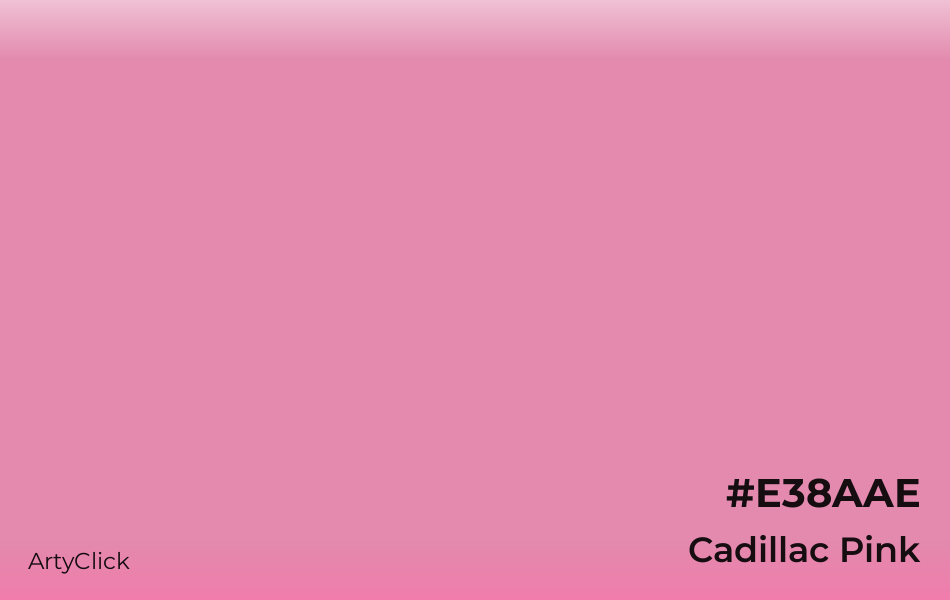 Cadillac Pink #E38AAE