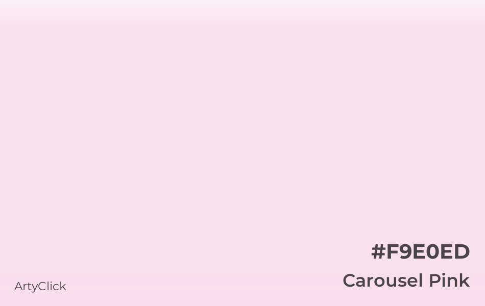 Carousel Pink #F9E0ED