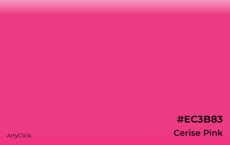 Cerise Pink #EC3B83