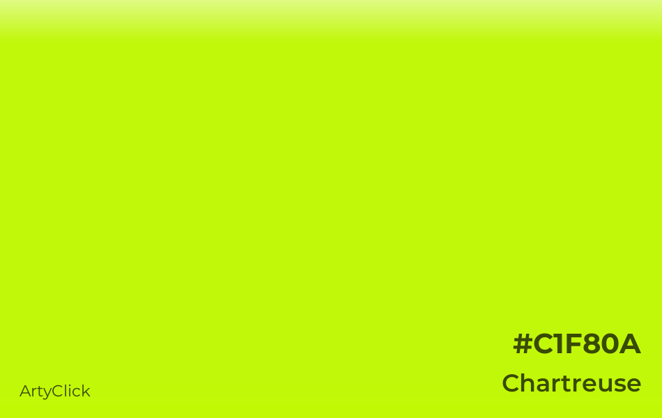 Chartreuse #C1F80A