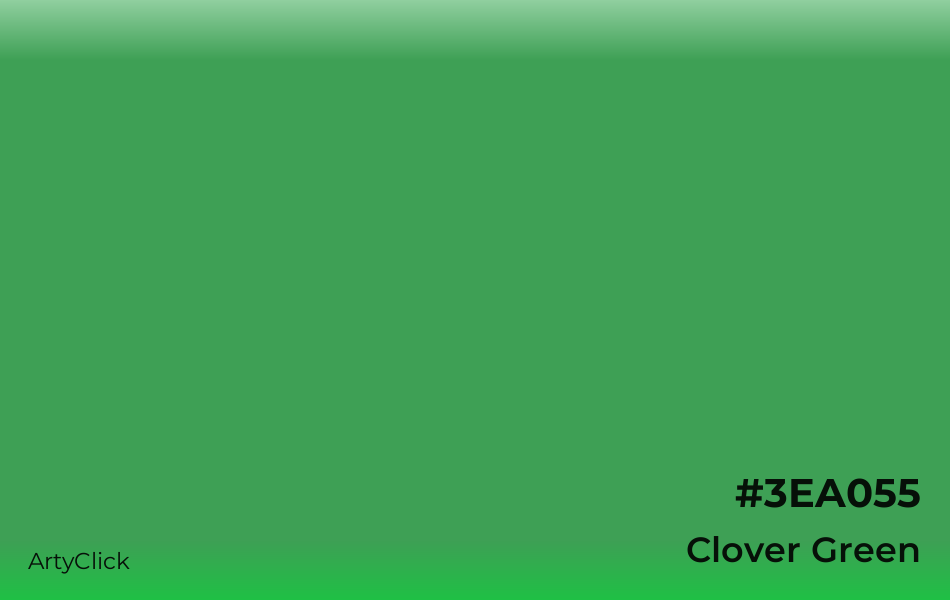 Clover Green #3EA055