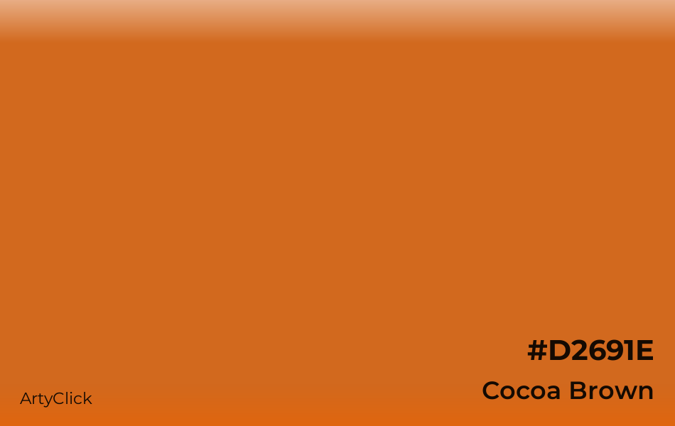 Cocoa Brown #D2691E