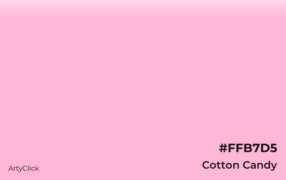 Cotton Candy #FFB7D5