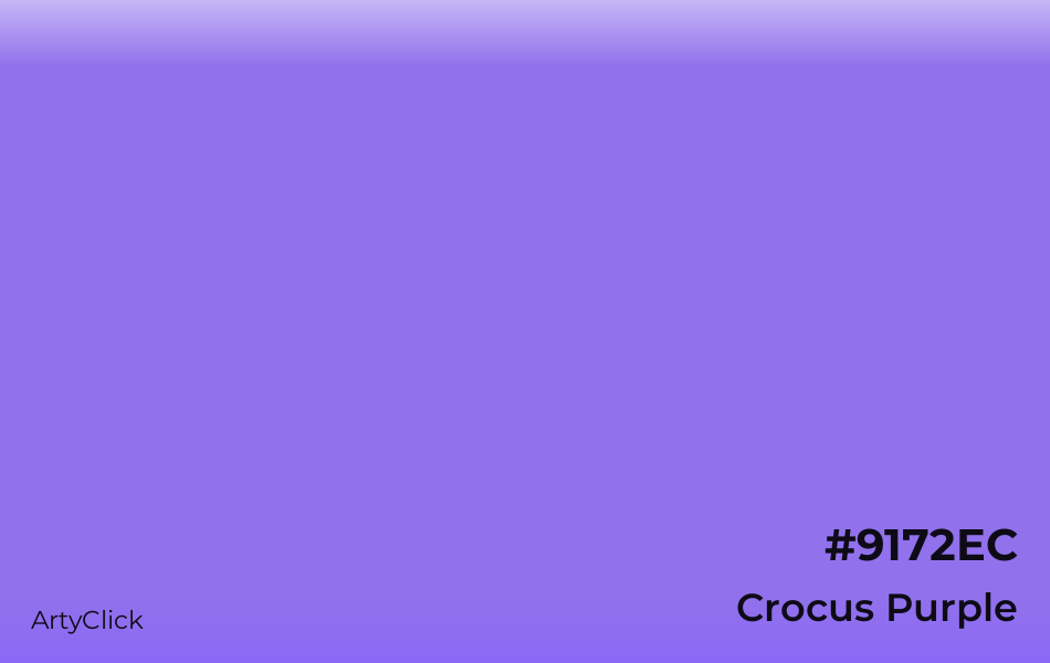 Crocus Purple #9172EC