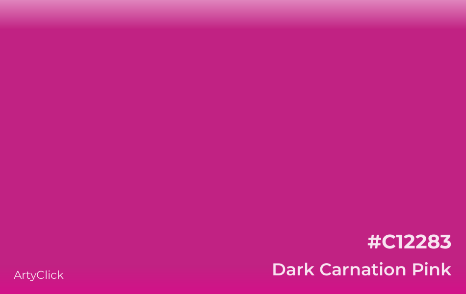 Dark Carnation Pink #C12283