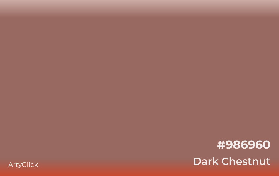 Dark Chestnut #986960