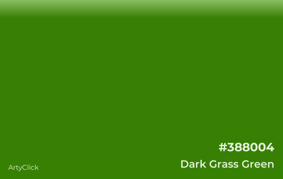 Dark Grass Green #388004