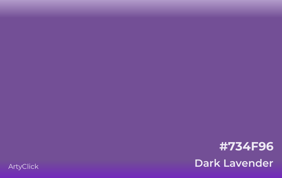 Dark Lavender #734F96