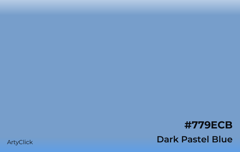 Dark Pastel Blue #779ECB