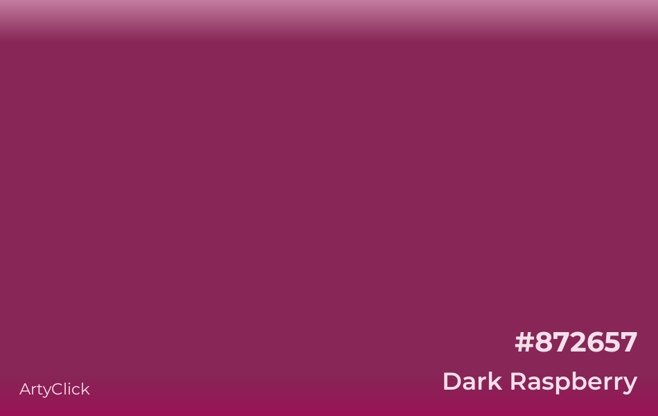 Dark Raspberry #872657