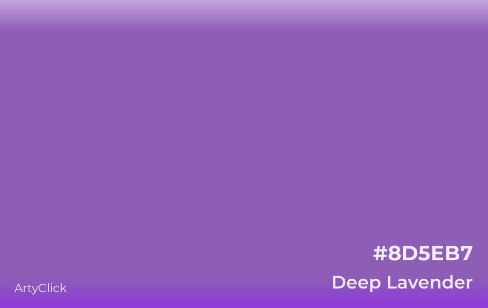 Deep Lavender #8D5EB7