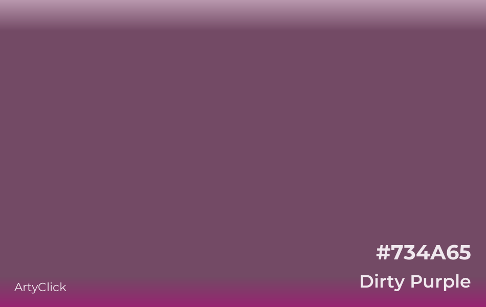 Dirty Purple #734A65