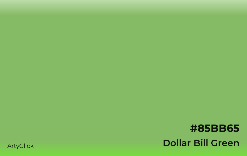 Dollar Bill Green #85BB65