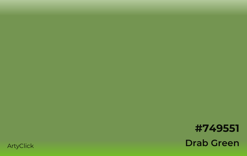 Drab Green #749551