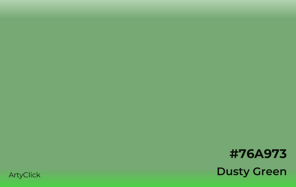 Dusty Green #76A973