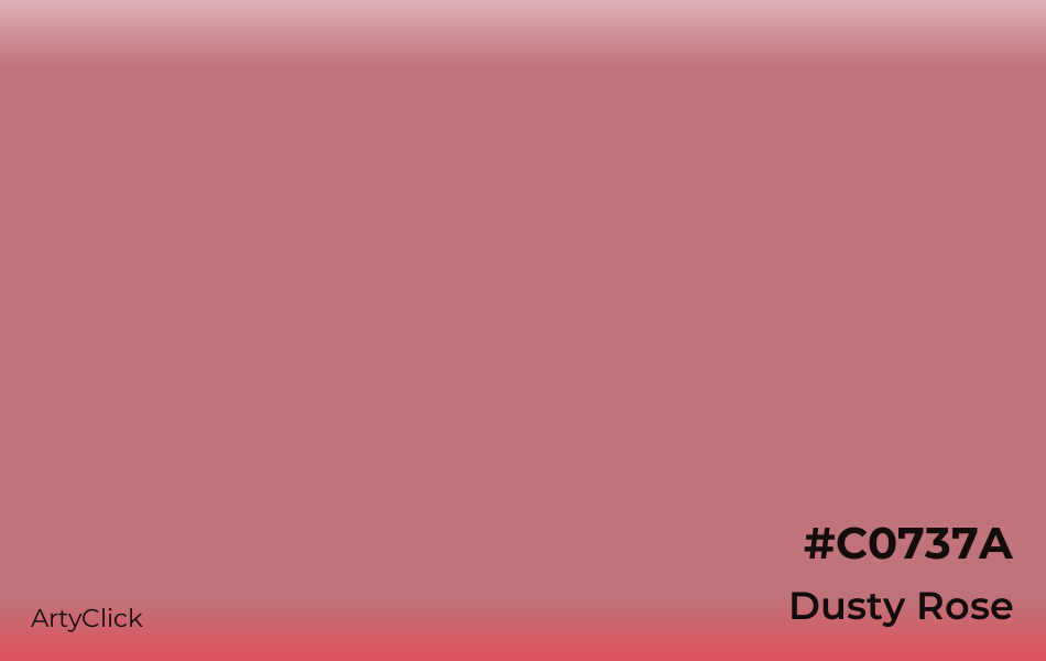 Dusty Rose #C0737A