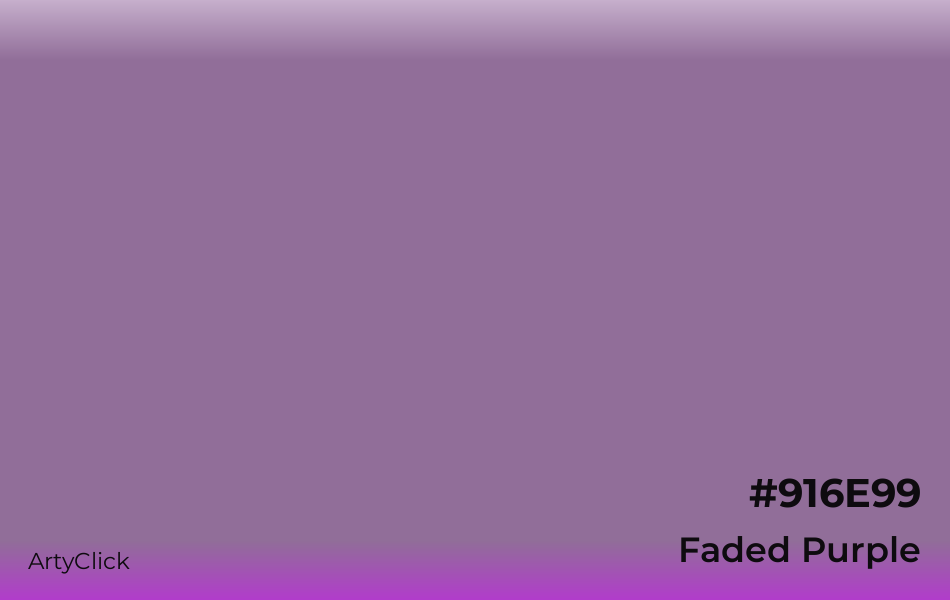 Faded Purple #916E99