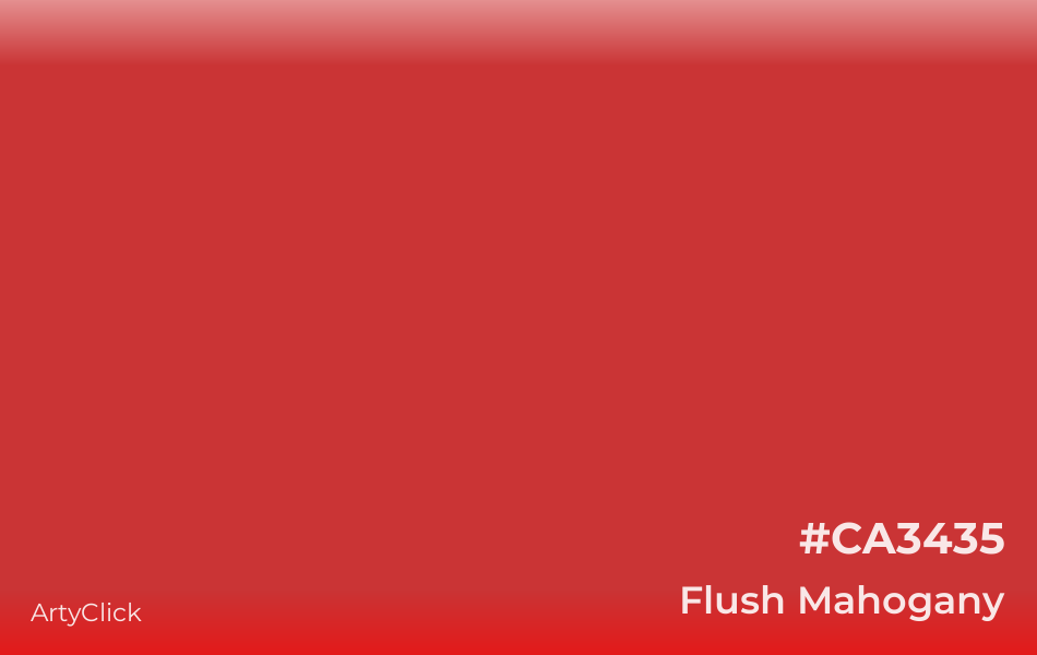 Flush Mahogany #CA3435