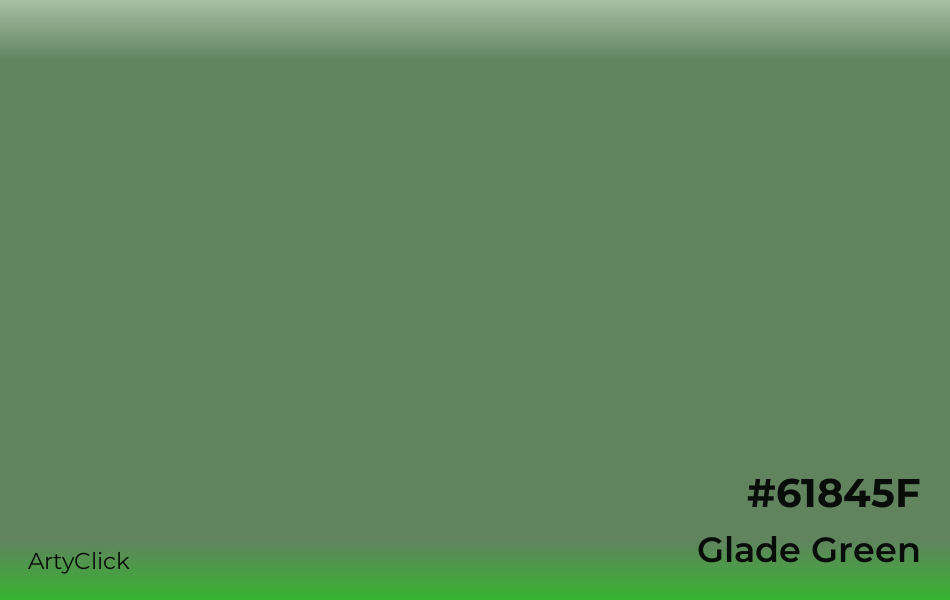 Glade Green #61845F