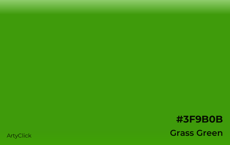 Grass Green #3F9B0B