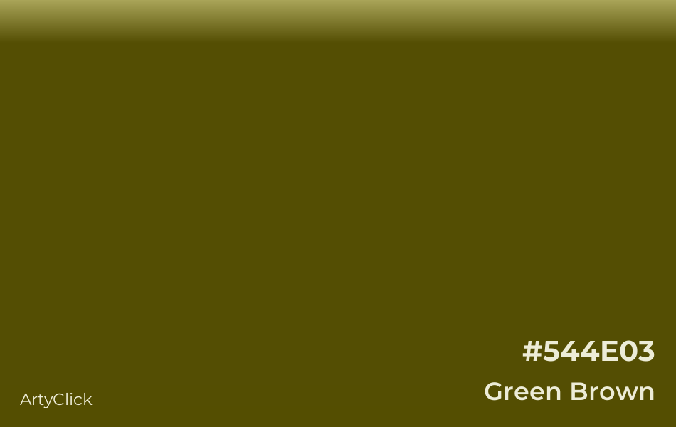 Green Brown #544E03