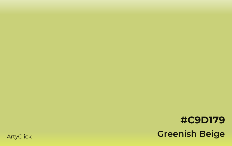 Greenish Beige #C9D179