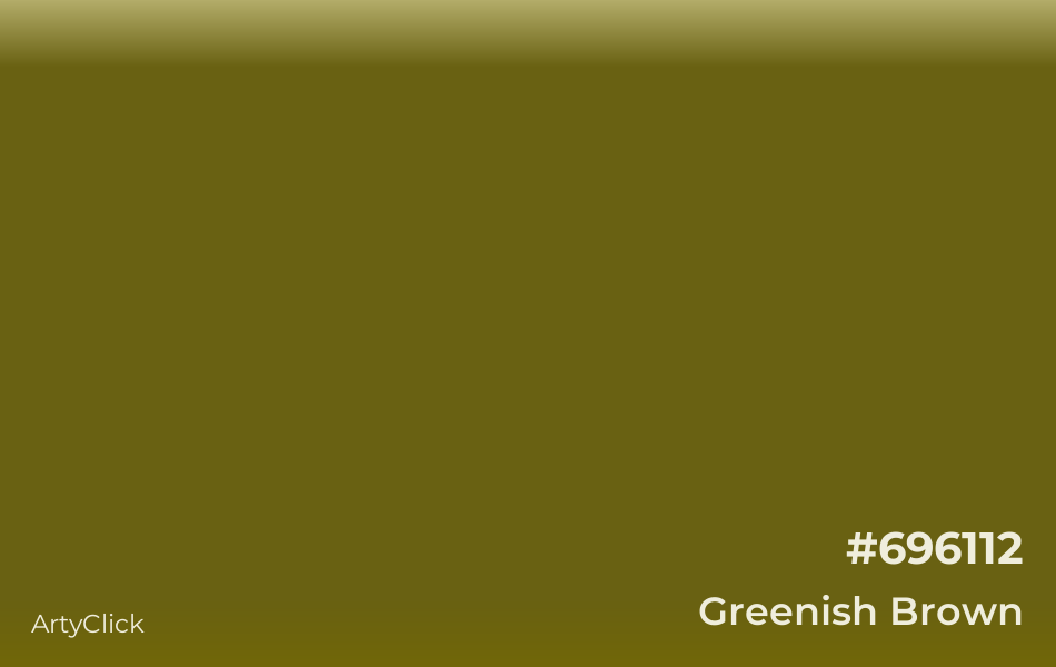 Greenish Brown #696112