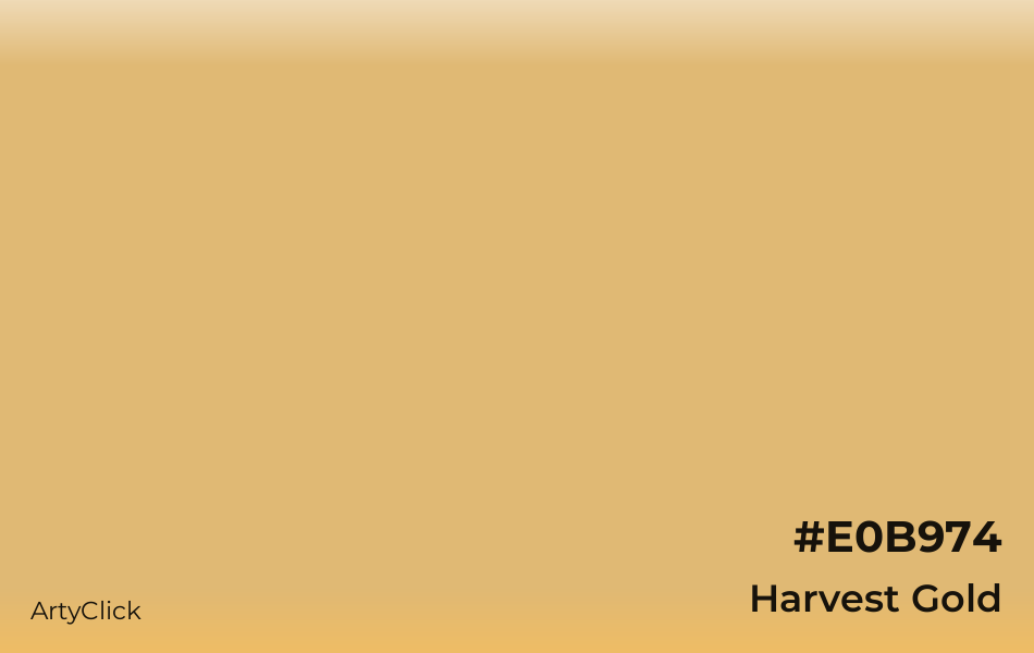 Harvest Gold #E0B974