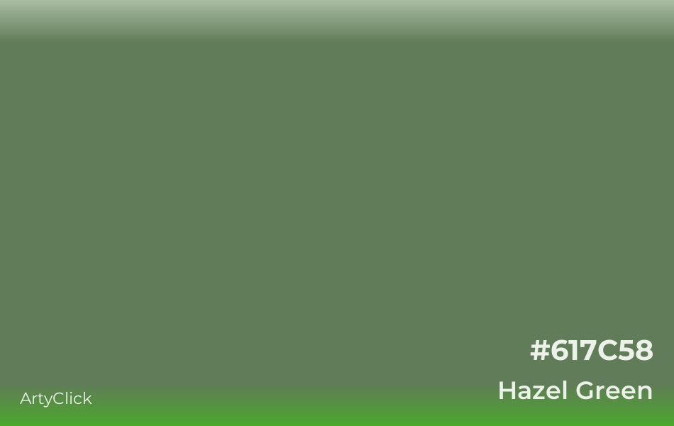 Hazel Green #617C58