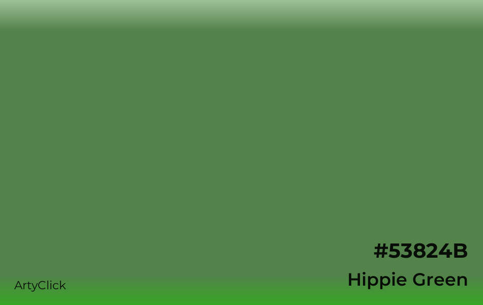 Hippie Green #53824B