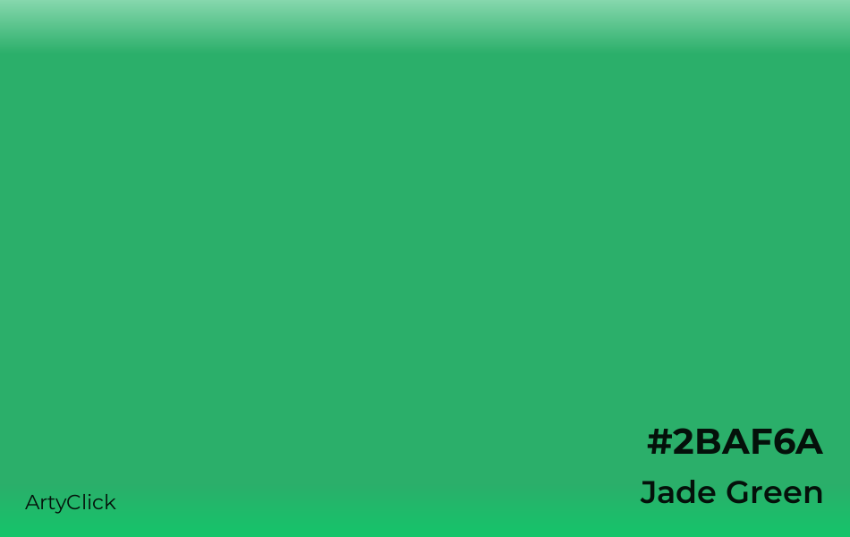 Jade Green #2BAF6A