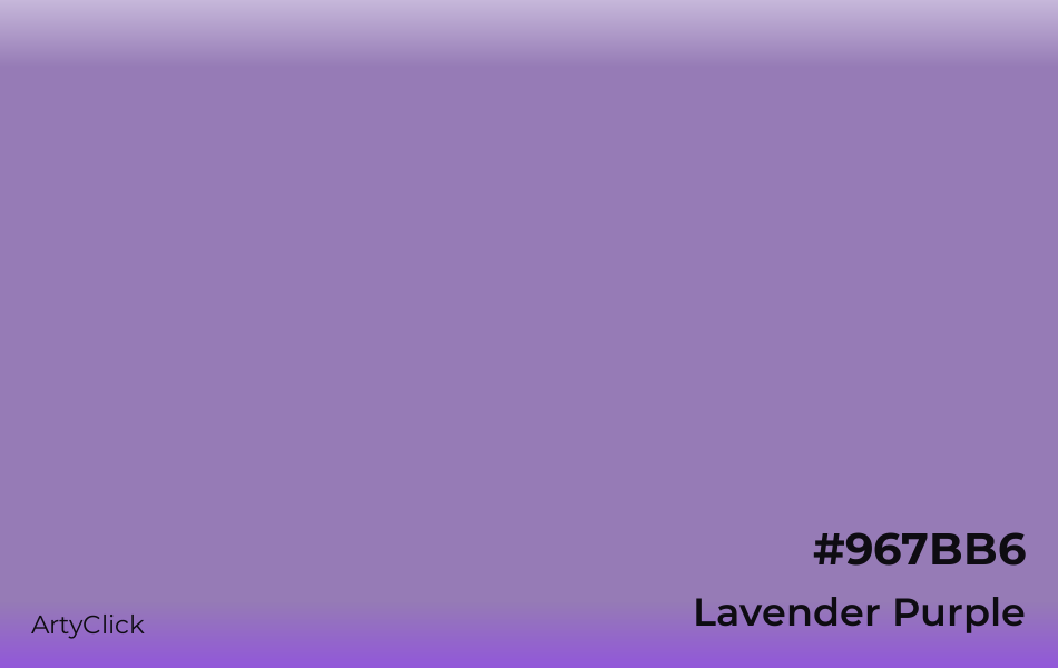 Lavender Purple #967BB6