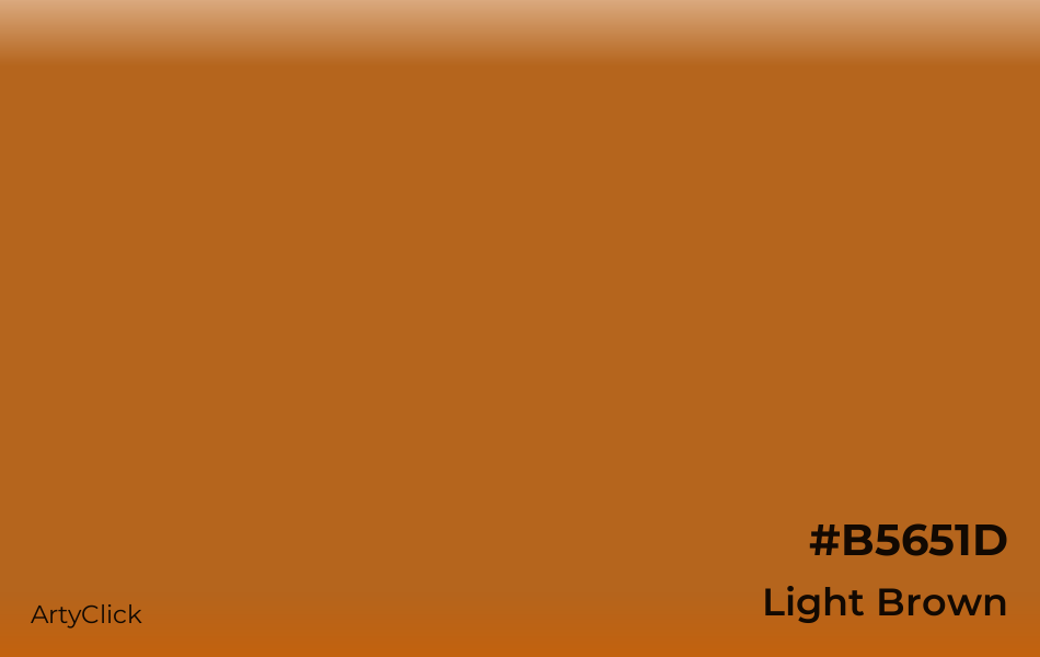 Light Brown #B5651D