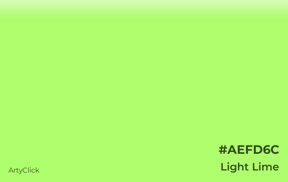 Light Lime #AEFD6C