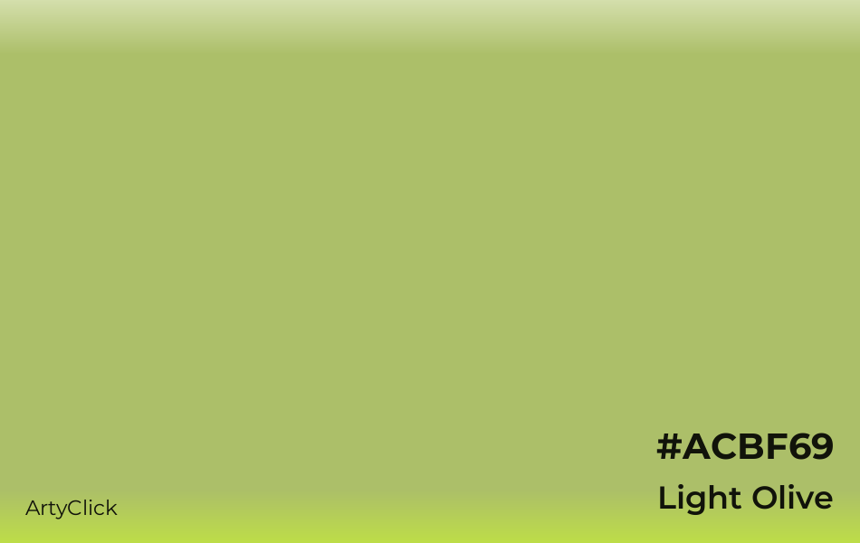 Light Olive #ACBF69