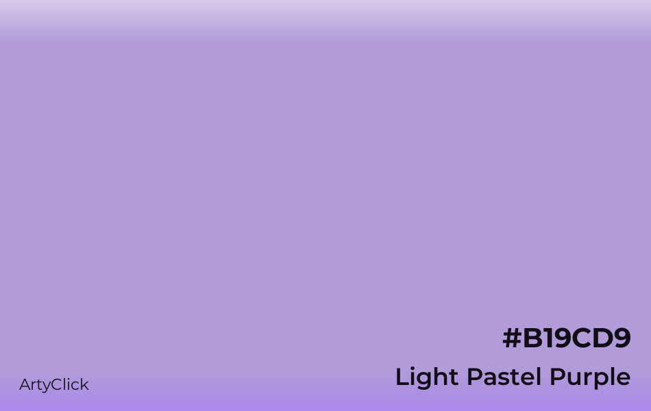 Light Pastel Purple #B19CD9