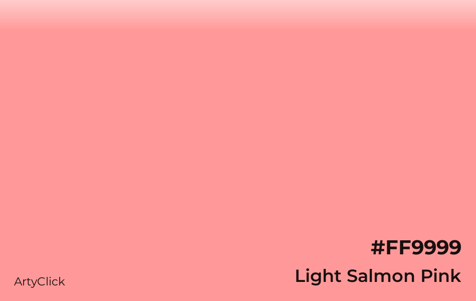 Light Salmon Pink #FF9999