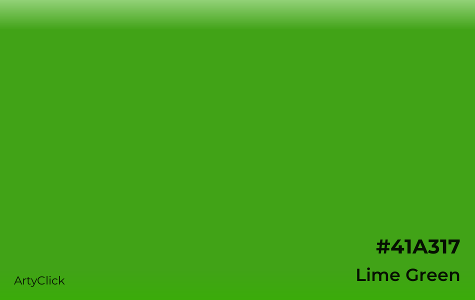 Lime Green #41A317