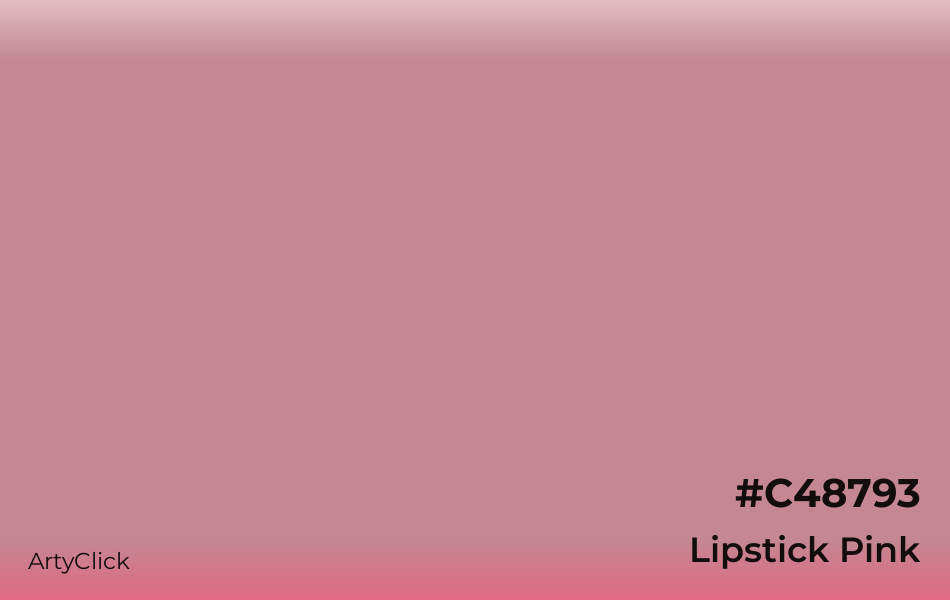 Lipstick Pink #C48793